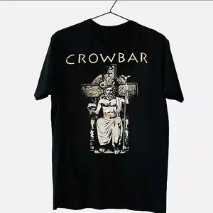 Crowbar Band Concert Rock T-Shirt US Size: S-6XL, All Colors, Gift for Women Men, Made In USA, 100% cotton, Classic Fit, Unisex T-Shirt