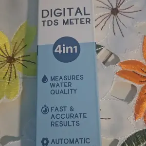 VARIFY 4-in-1 TDS Meter Digital Water Tester for Drinking Water Accurate 0-9990 PPM EC & Temp Readings Ideal for RO Systems Aquariums Pools Portable & Travel-Friendly Halloween Sales