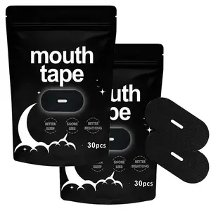 Breathable Material Sleep Strips Patches, 30/60/90pcs/set Sleep Mouth Tape, Gentle on Skin Sleep Strips, Body Care Kit for Men & Women, Sleeping Accessories, Sleep Aid Products, Sleep Breathing Patch