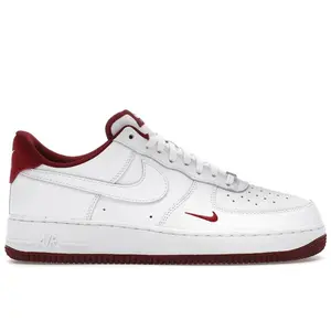 Nike Men's Air Force 1 Low '07 LV8 White Team Red, from StockX