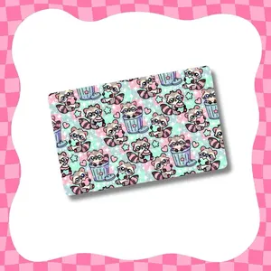 Trash Racoon Card Skin - Super Cute & Durable Vinyl Sticker for Personalizing Your Credit Card Graphic Decal
