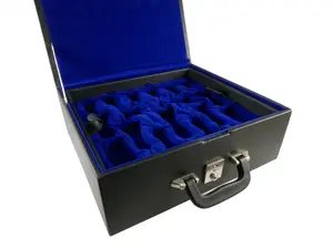 Chess Box - Deluxe Black Vinyl Chess Box