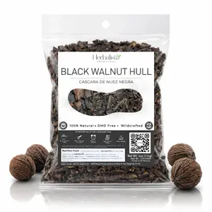 Herbalista Black Walnut Hull Loose Herbal Tea 4 oz (114g) – Cascara de Nuez Negra – Wildcrafted Herbal Tea – Natural Botanical Tea for Digestive & Skin Wellness – Caffeine Free, Non-GMO, Additive Free