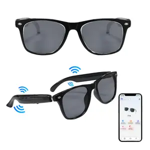 Waterproof Smart Glasses with Ai Translator, 150+ Languages, Bluetooth-compatible Speakers, Touch Control, Decorative Lens, Alloy Frame, Smart Audio Glasses