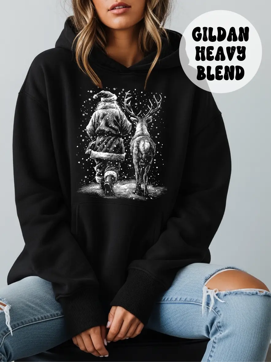 Walking in a Winter Womderland ~ Unisex Hoodie Printed in the USA