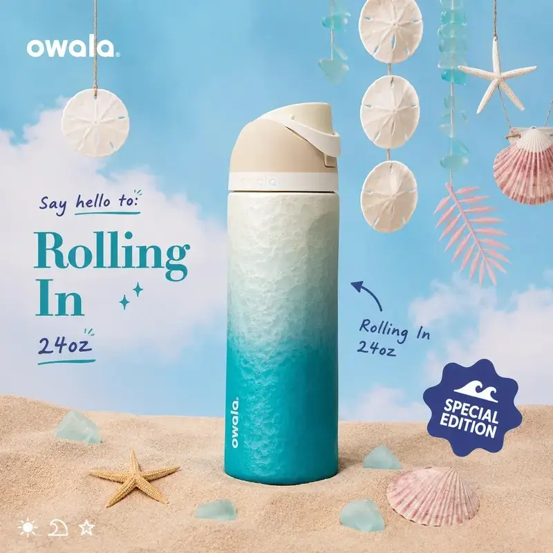 Owala Birthday Bash 2026 Rolling In FreeSip Bottle – Limited Special Edition Drop Owala Birthday Bash 2026 Rolling In FreeSip Bottle – Limited Special Edition Drop