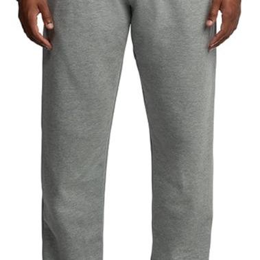 Fruit of the Loom Men's Eversoft Fleece Open Bottom Sweatpants with Pockets, Relaxed Fit, Moisture Wicking, Breathable