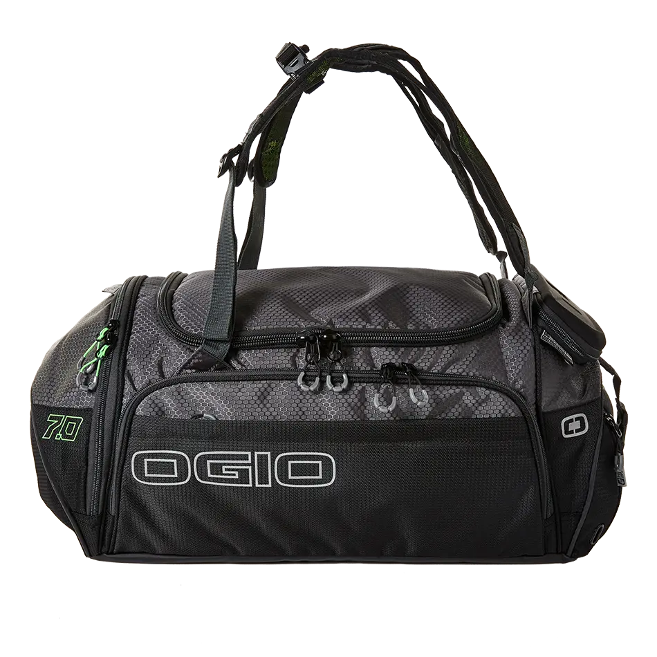 OGIO Endurance 7.0 Travel Duffel Bag in Black/Charcoal