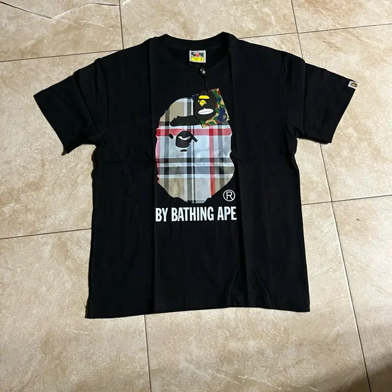 Menswear casual short sleeve t shirt Bape