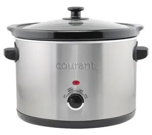 Courant 5-qt Slow Cooker - Stainless Steel
