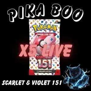 Scarlet & Violet 151 - 5 Pokemon Packs