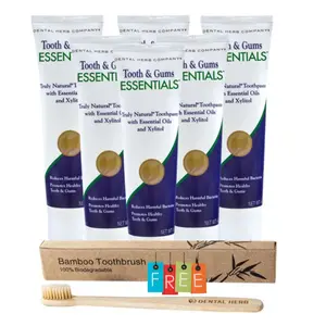 6 Pack - Essentials Toothpaste