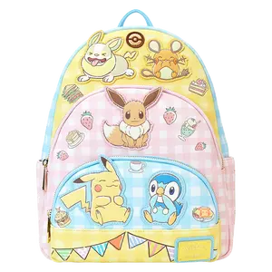 Pokemon Cafe Triple Pocket Backpack Pokemon Cafe Triple Pocket Backpack