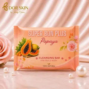Papaya Cleansing Bar for Face & Body 100% Natural Soap by Jenny Queen