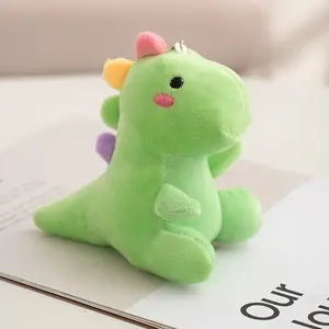 Dinosaur Plush Keychain, 12cm Kawaii Stuffed Doll with Cute Design, For Kids and Backpack Accessories, Portable Toy Pendant
