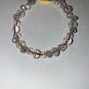 Basic Single Strand Bracelet with Glass Beads No Charm Custom Options Available for Personalization