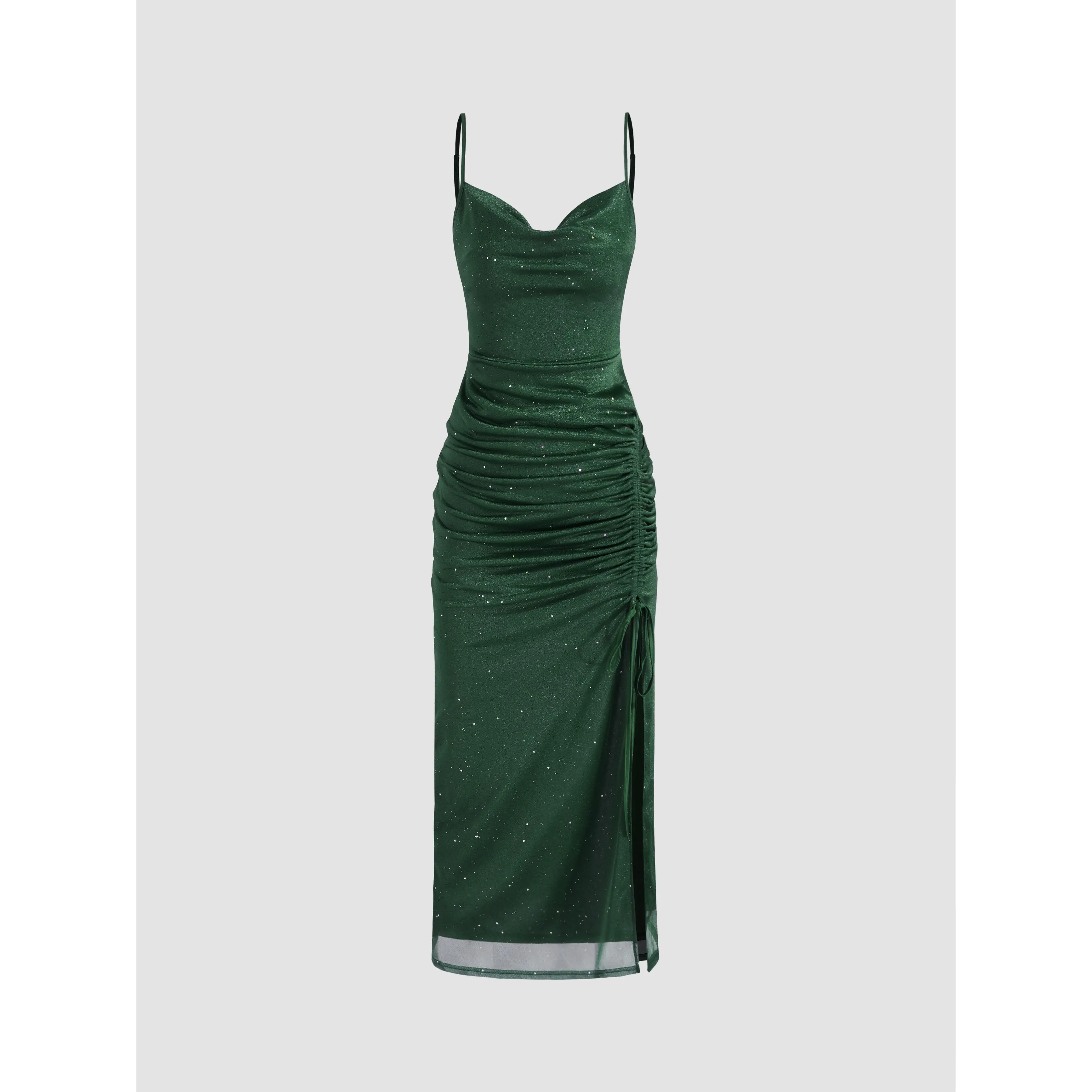 cider olive green dress Green Dresses