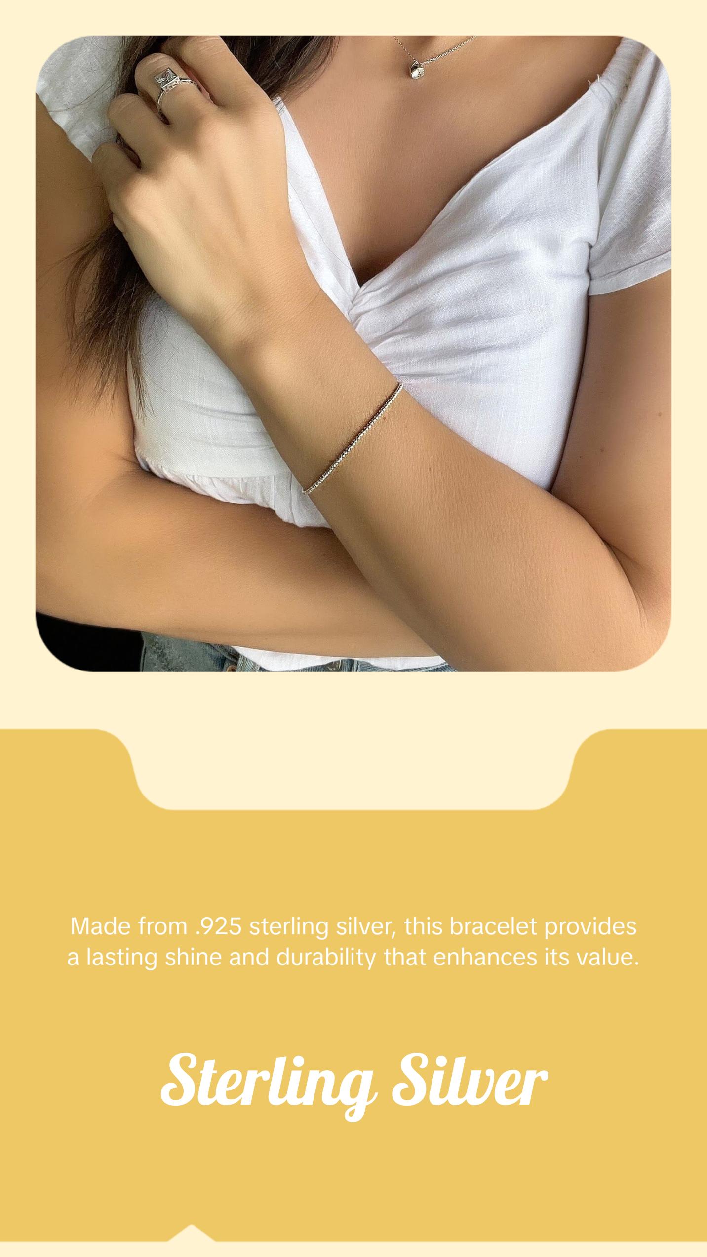 Beaded Stack Bracelet - 2mm