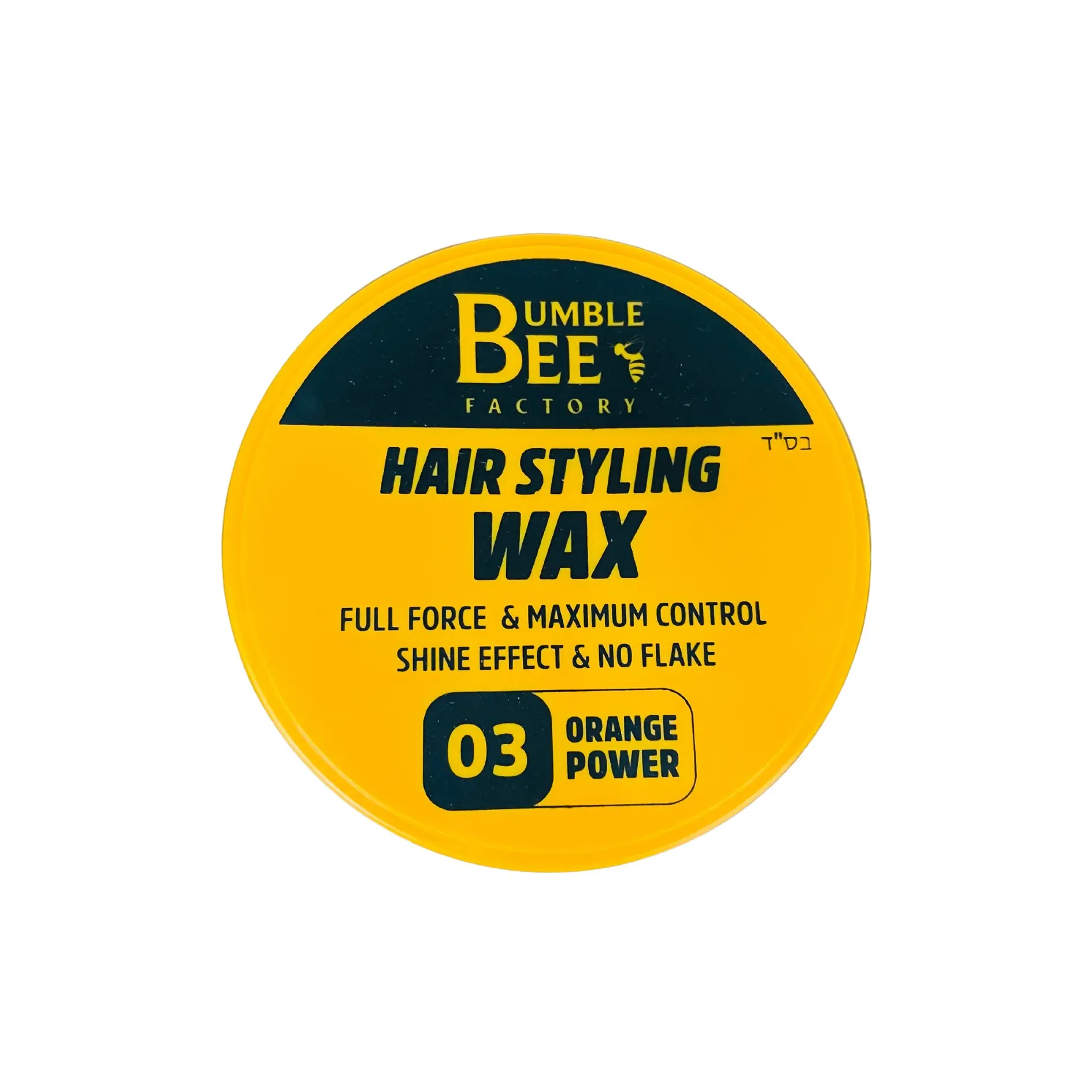 Bumble Bee Factory Hair Styling Wax - Orange Power 03 - Shine Effect & Maximum Control - 150ml