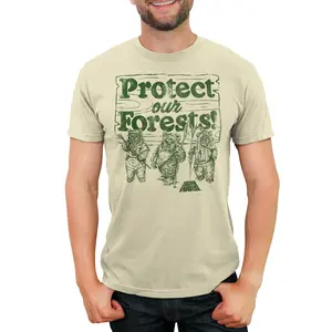 Men's Star Wars Ewok Protect Our Forests T-Shirt