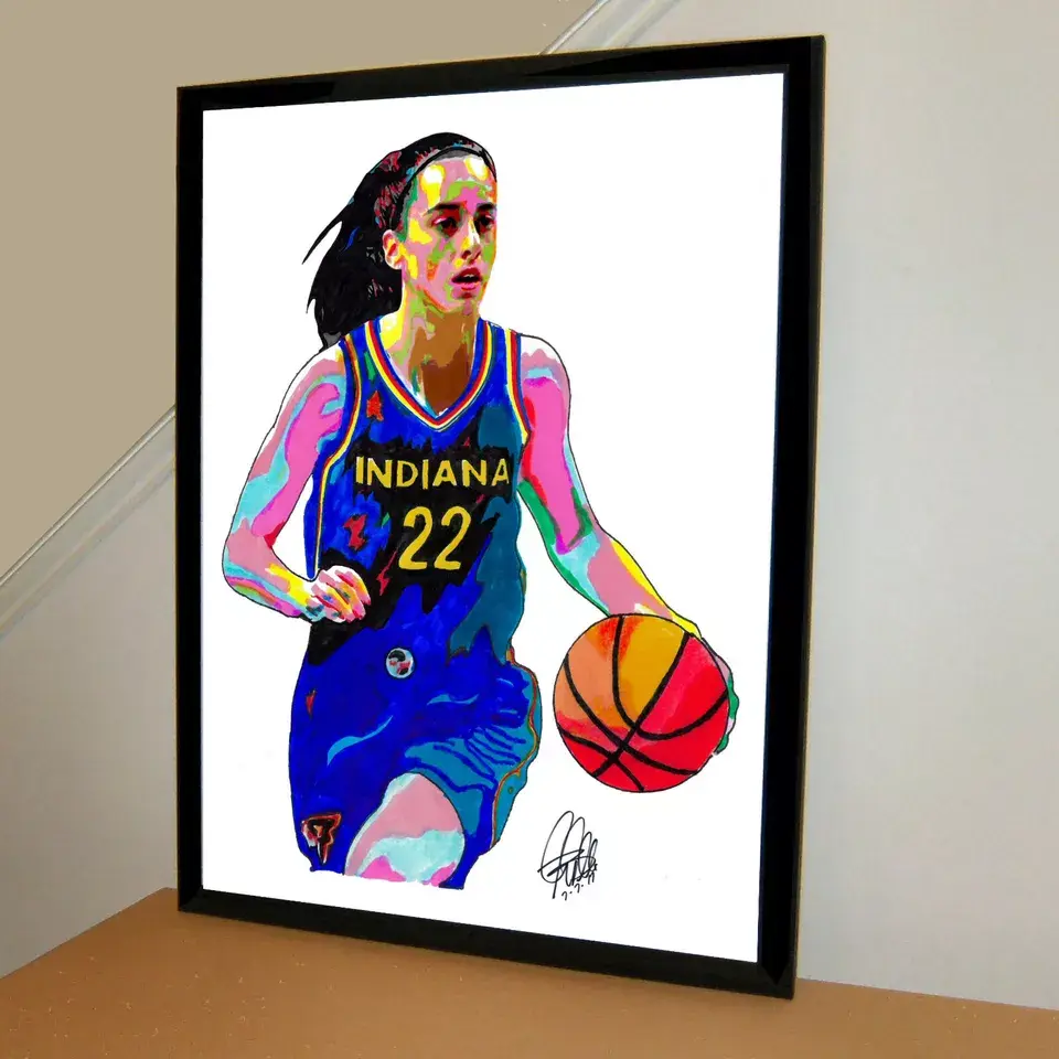 Caitlin Clark Indiana Fever Basketball Poster