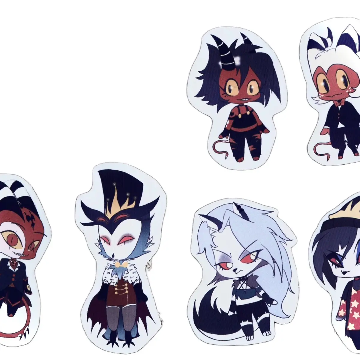Helluva boss sticker Decoration pack (6)
