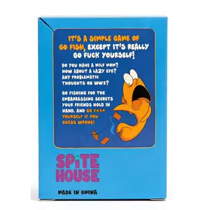 for Go F*** Yourself Card Game - 2026 Hilarious Fish-Themed Party Game for Adults, Interactive Fun for 2+ Players, Perfect Gag Gift for Friends & Family Game Night, Tabletop Games