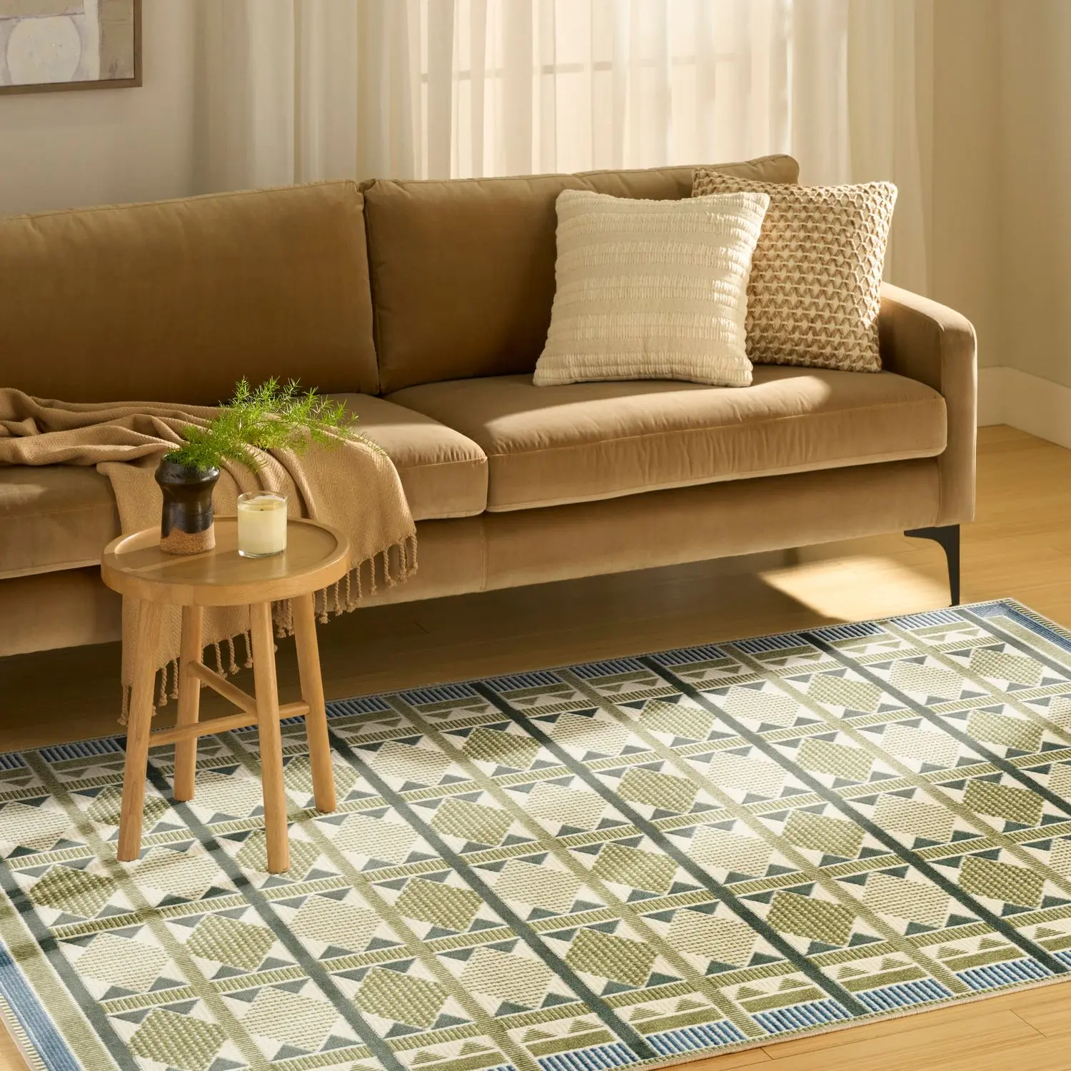Nourison Nordic Scandinavian Diamond Indoor Rug Nourison Nordic Scandinavian Diamond Indoor Rug