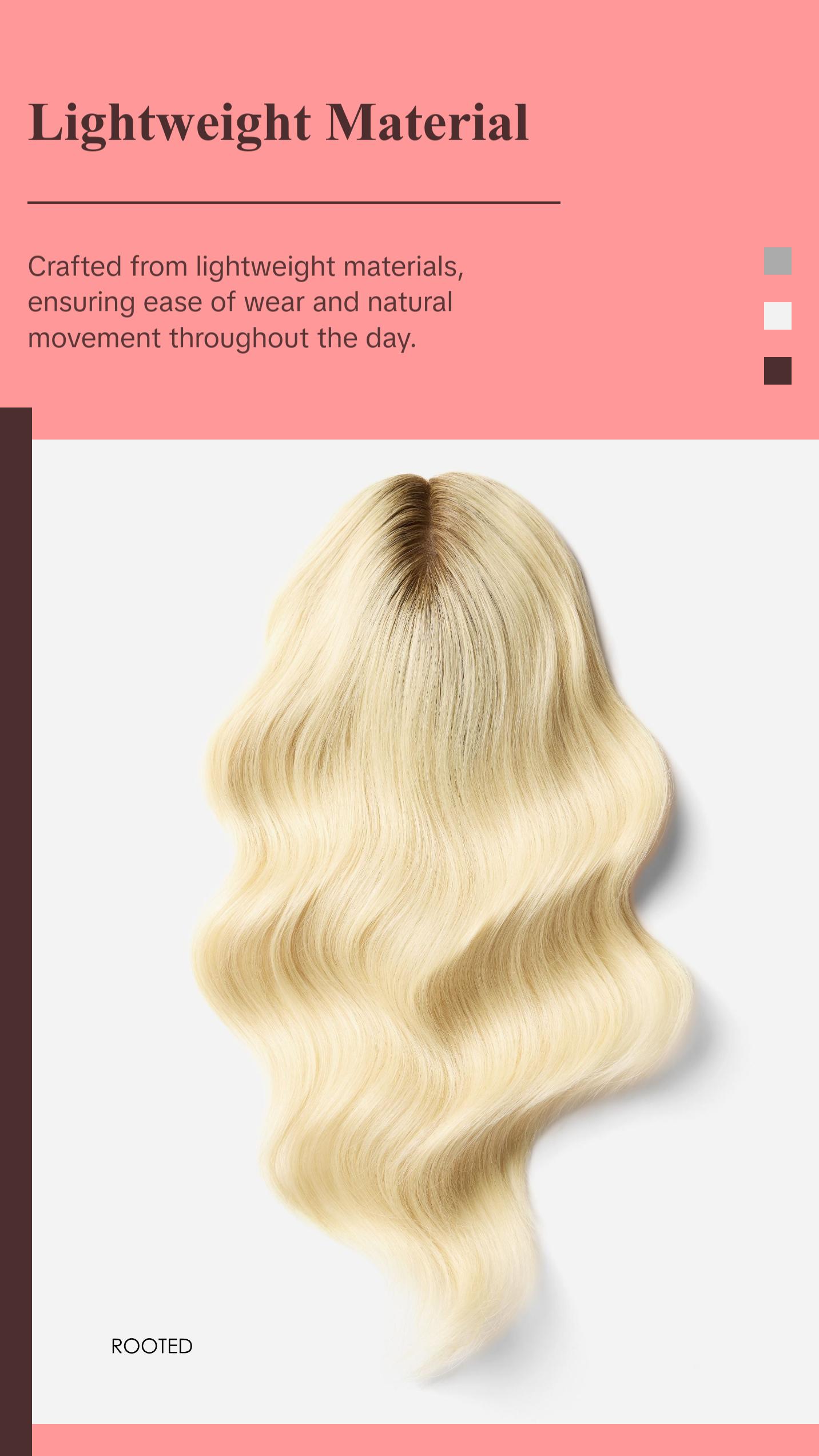 Crown Topper®, Lightest Golden Blonde | #613