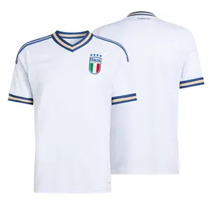 2026 White Italy Shirt, All Over Print Football Jersey, Comfortable For Daily Wear And Sports Outdoor, Lightweight & Breathable, Unisex Shirt For Fans