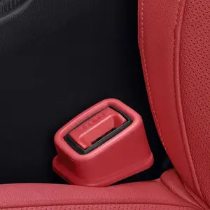 Car Seat Belt Buckle Cover Universal Car Safety Belt Anchor Socket EVA Anti-collision Protection Cover Car Interior Modification