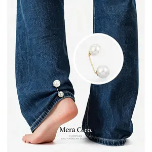Anti-Slip Hem Clips for Pants, Adjustable Elastic Waistband Extenders, Comfortable & Secure Fit Design, Ideal for Daily Wear