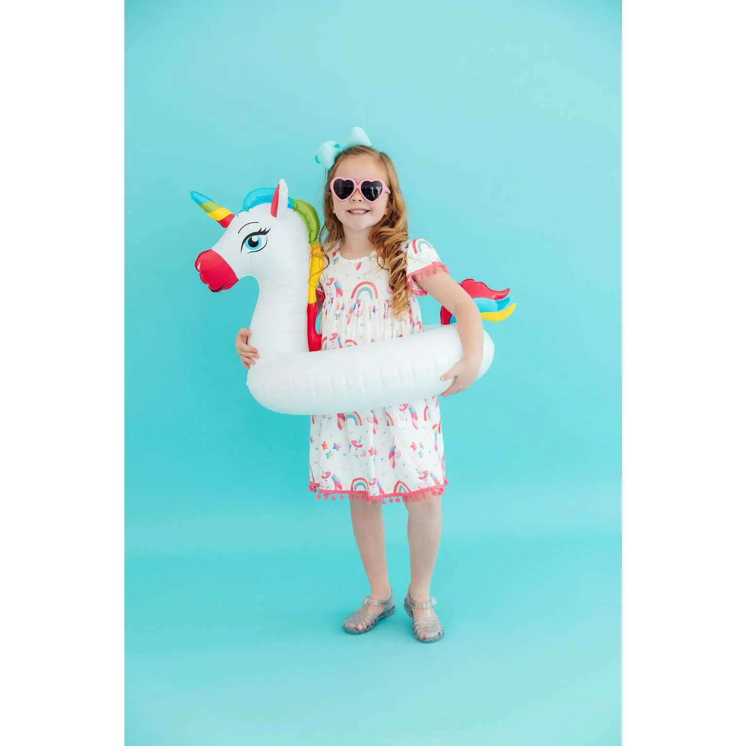 Unicorn Magic Pom Pom Dress