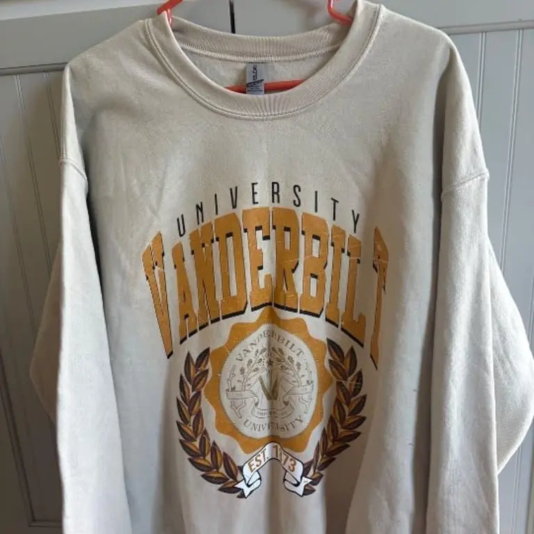 [SALE OFF 50%] vanderbilt sweatshirt vintage Retro Collegiate Seal Crewneck - Vintage University Campus Graphic Sweatshirt