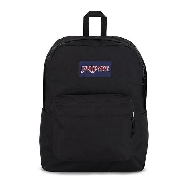 JanSport SuperBreak One Backpacks - Durable, Lightweight Bookbag with 1 Main Compartment, Front Utility Pocket with Built-in Organizer - Premium Backpack, Black