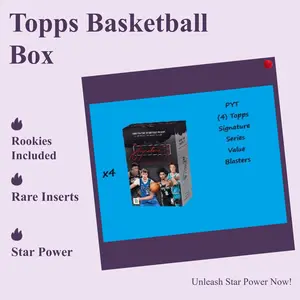 PYT (4) 2025/26 Topps Signature Class Basketball Blaster Box