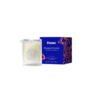 Dame Massage Oil Candle in Soft Touch