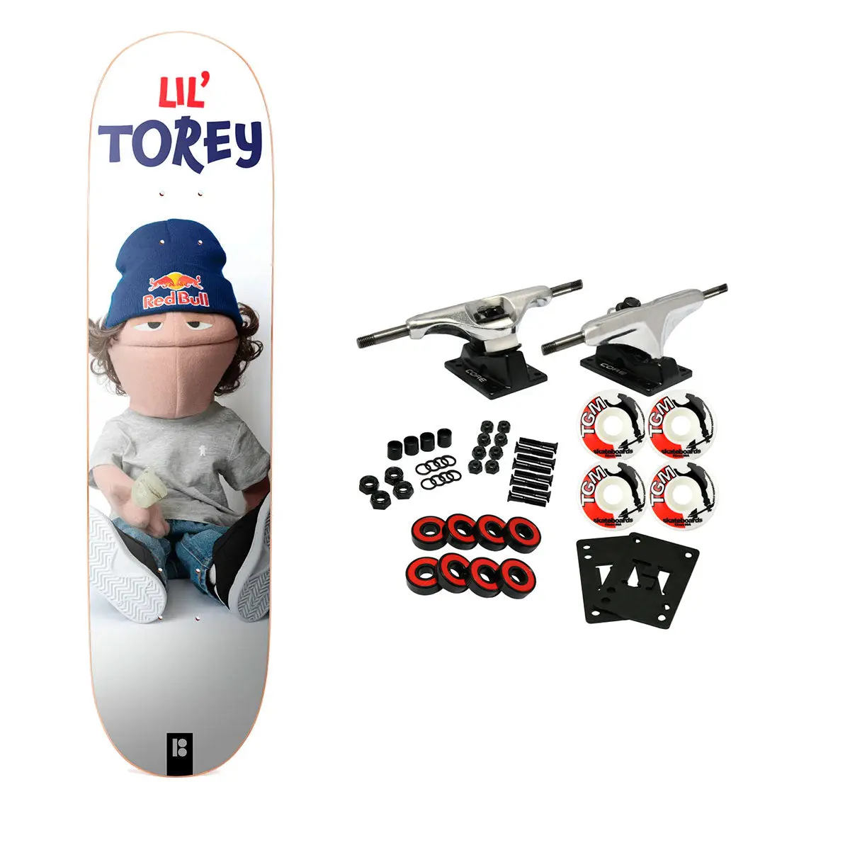 Plan B Skateboard Complete Torey Pudwill Lil Buddies 8.0" x 31.33"