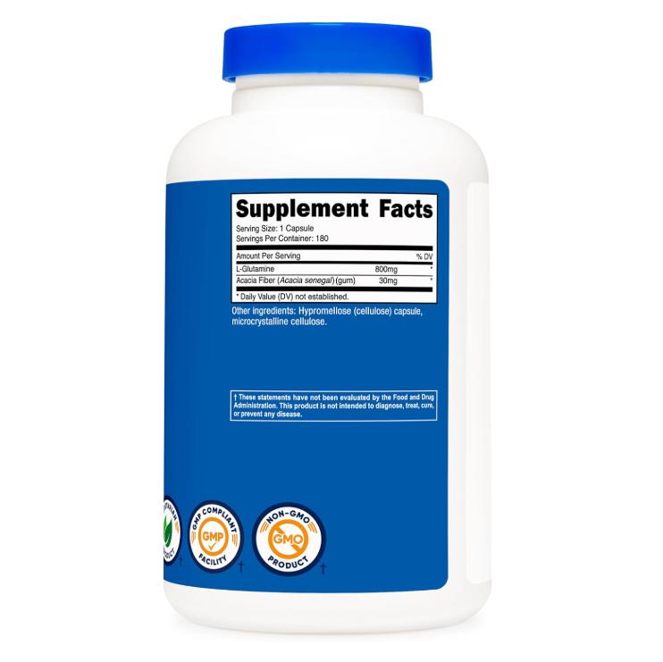 Nutricost L-Glutamine Capsules