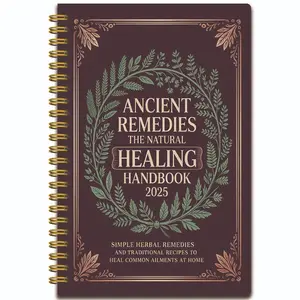 2026 Edition Ancient Herbal Relax Manual - Herbal Encyclopedia Book with Medicinal Plant Guide, Herbal Preparation Instructions & Spiral Binding Suitable for Herbalists, Naturopaths, Aromatherapists - Compact Portable for, Clinic, Gifts
