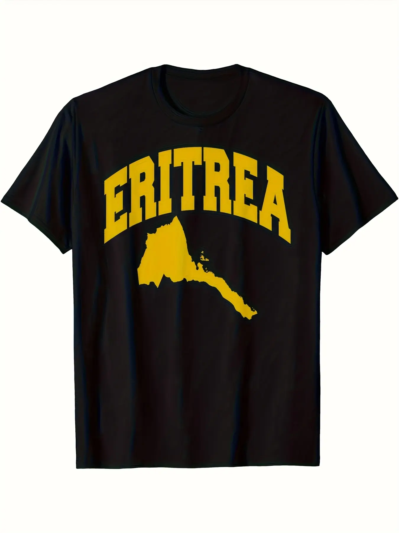 Men's  Women's Eritrea Pride T-Shirt - Love Eritre unisex soft cotton short sleeve t shirt, vintage graphic casual tee for men women teens, perfect birthday holiday gift for camping travel gym daily street  wear