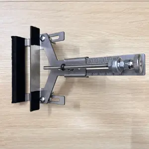 Adjustable Trimmer Guide Ruler with Scale — Universal Tool for Grooving, Hinge Mortising, and Lock Body Cutouts (Compatible with All Trimmer Models)