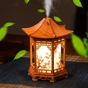 2026 New High Quality Mini Garden USB Plug in Ultrasonic Retro Humidifier Night Light Smoke and Dust Prevention Home Hotel Car Essential Goods Ideal Choice
