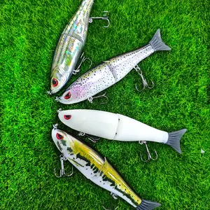 4.5in/0.65oz Pike Trout Glide Baits Minnow Hard Bass Fishing Lure. Glass minnow