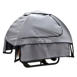 Generator Cover for Outdoor Use, Universal Waterproof Weatherproof Cover Fits 70 to 108 Inch Generators, 36x26x26 Inches, Gray, Dustproof, Rain Resistant, UV Protective, Windproof, Heavy Duty Protective Sleeve With Elastic Hem