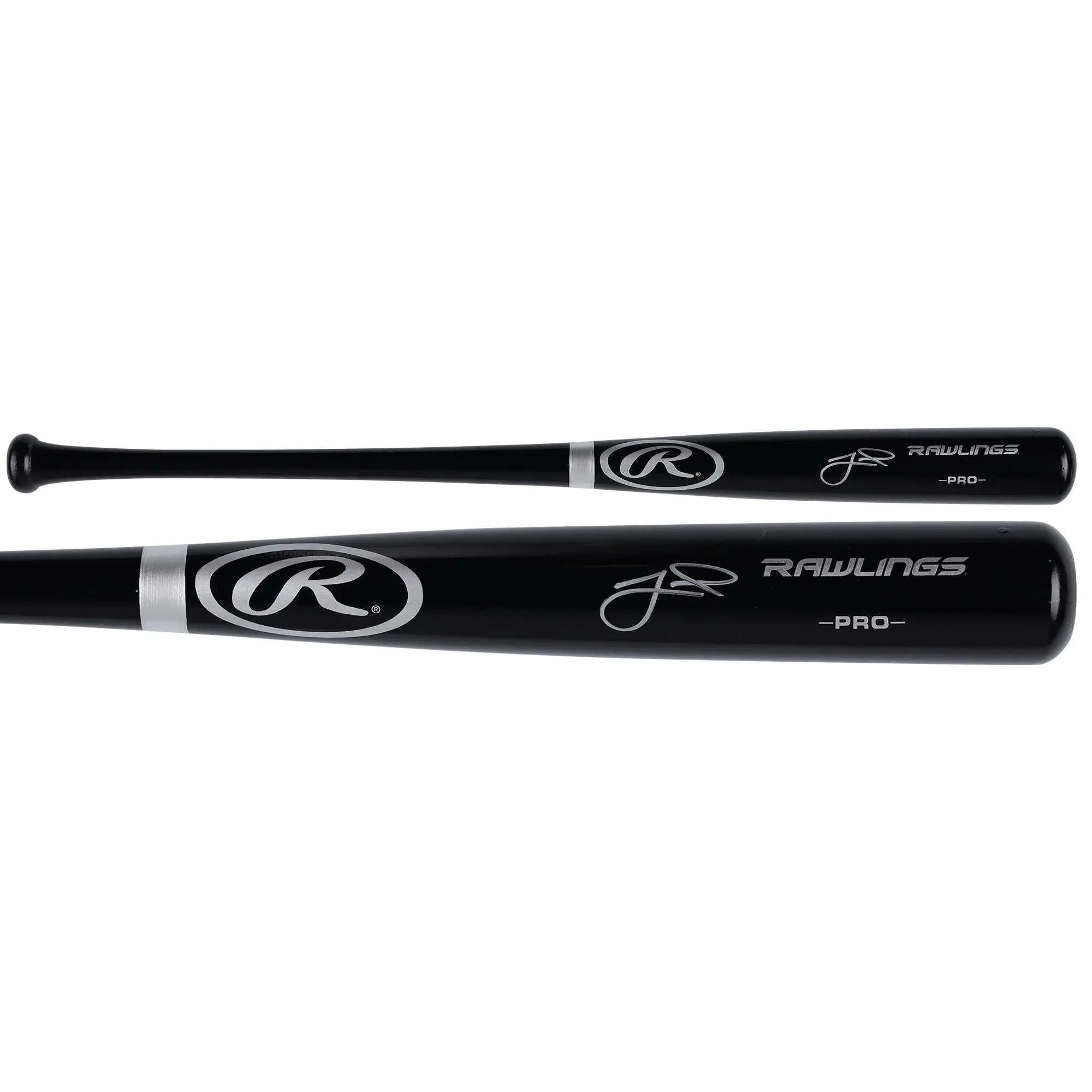 Jeff McNeil Athletics Autographed Black Rawlings Pro Bat - Fanatics Authentic Certified