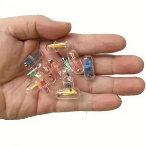 A random assortment of 50 capsules, each containing a vividly sculpted 3D mini-character figurine. These compact figures feature retractable limbs and hair, making them an excellent choice for dollhouse scene arrangements and desktop displays.
