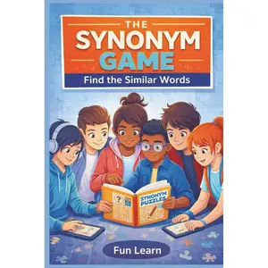 The Synonym Game - Find the Similar Words: A Fun Way to Expand Vocabulary and Language Confidence (Puzzles for Grown ups) Paperback – January 5, 2026