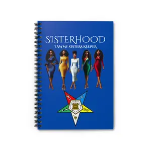 Sisterhood Spiral Notebook - Empowering Journal for Women, Gifts Sisters, Motivational Gift, Note Taking