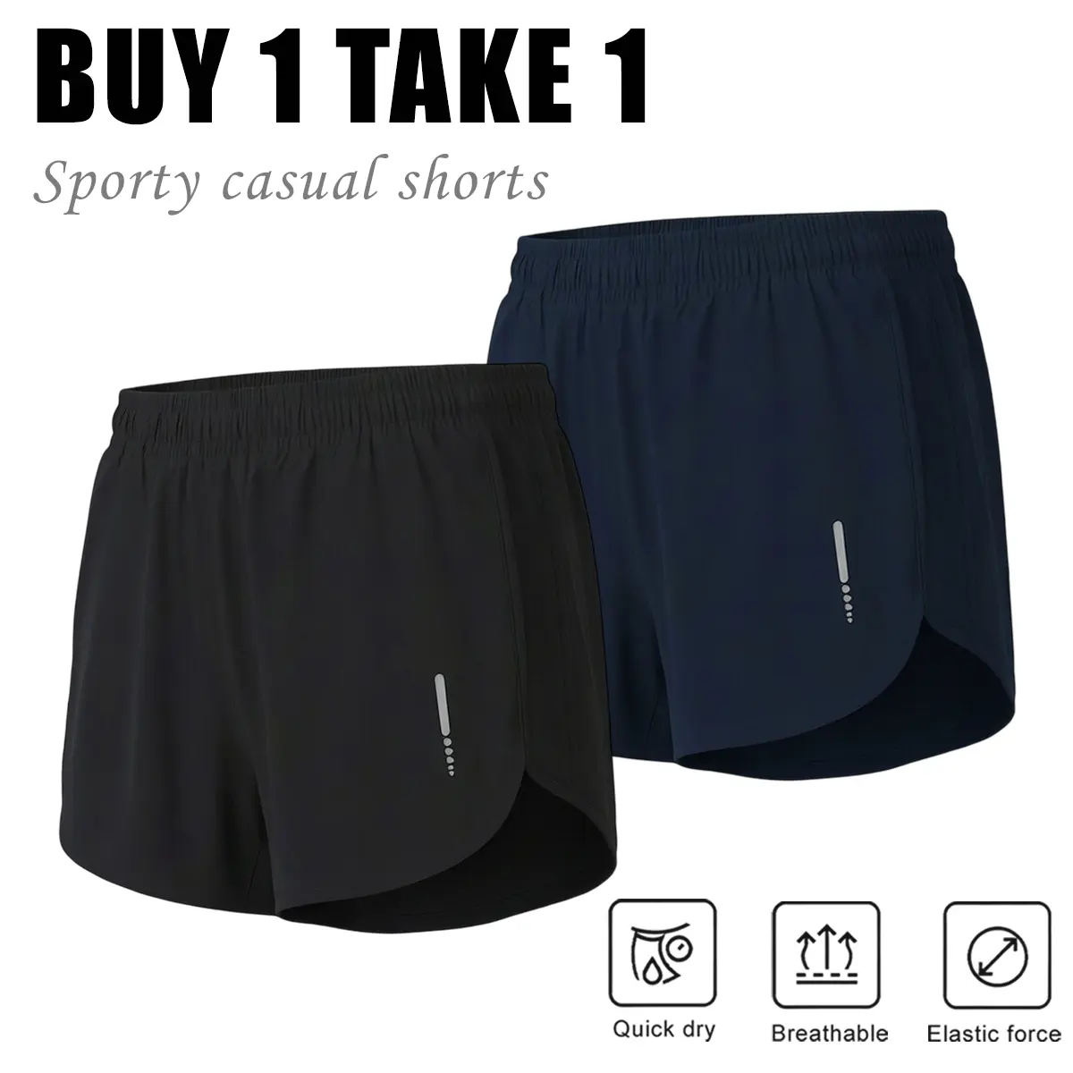 Breathable Elastic Waist Women's Running Workout Shorts Quick Dry Gym Active Shorts for Summer Comfort and Movement